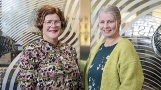 Maarit Laakko ja Niina Aikio-Valovirta