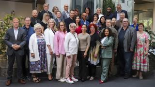 Aluehallituksen ryhmäkuva.