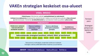 VAKEn strategian keskeiset osa-alueet