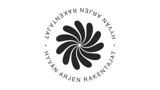 Hyvän arjen rakentajat -ohjelman logo.