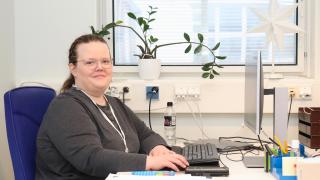 Iida Rekunen työskentelee sosiaaliohjaajana.