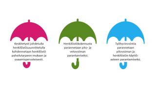 Uudistusohjelman kehittämisen kokonaisuudet