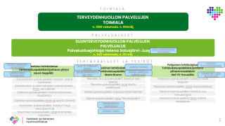 Suun terveydenhuolto organisaatiokuva