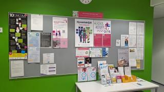 Kuvassa Hyvinvointitoimijat tutuksi -piste