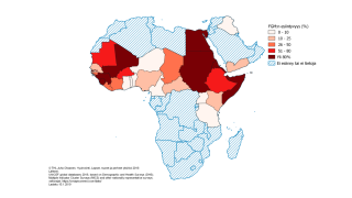 Kartta silpomisen esiintyvyydestä