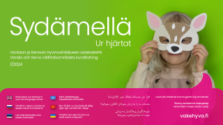 Sydämellä-lehden kansikuva.